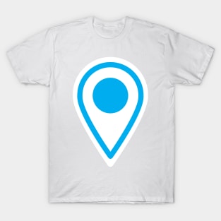 Pin, you are here (request other colours) T-Shirt